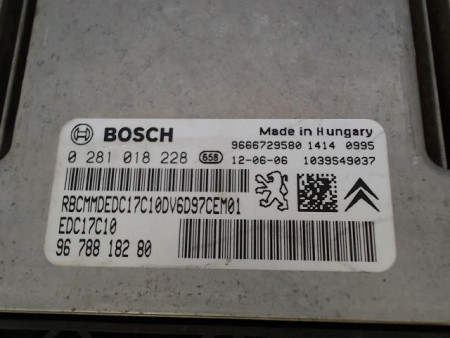 CALCULATEUR MOTEUR PEUGEOT 208
