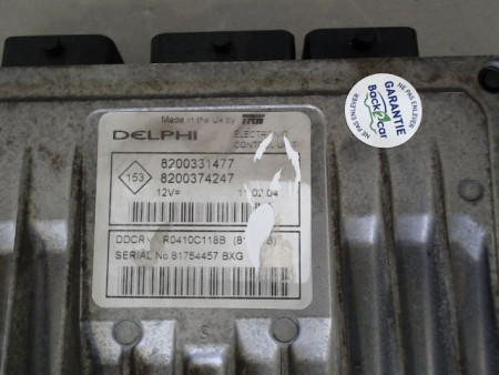 CALCULATEUR MOTEUR RENAULT KANGOO