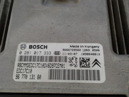 CALCULATEUR MOTEUR CITROEN C3