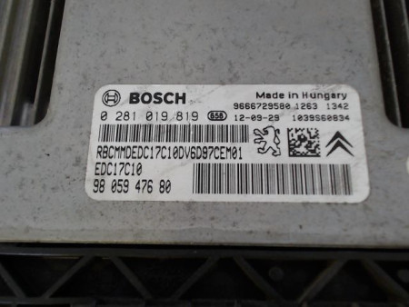 CALCULATEUR MOTEUR CITROEN DS3