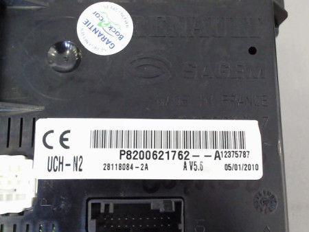 BOITIER GESTION HABITACLE RENAULT CLIO