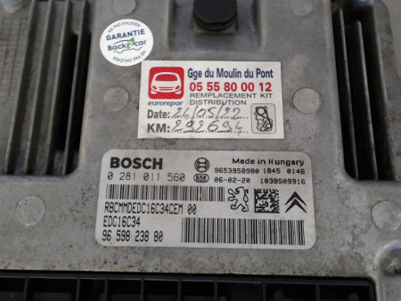 CALCULATEUR MOTEUR PEUGEOT 206