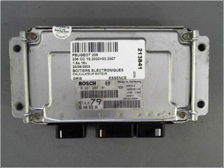 CALCULATEUR MOTEUR PEUGEOT 206 CC 2000-2007