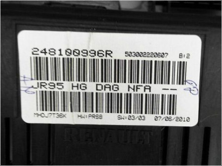 BLOC COMPTEURS RENAULT GRAND SCENIC III 09-11