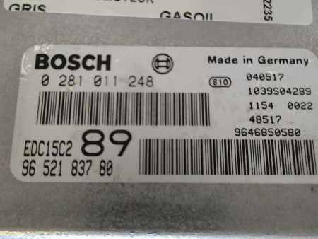 CALCULATEUR MOTEUR PEUGEOT 307