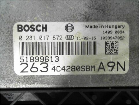CALCULATEUR MOTEUR FIAT DOBLO II CARGO 10-14