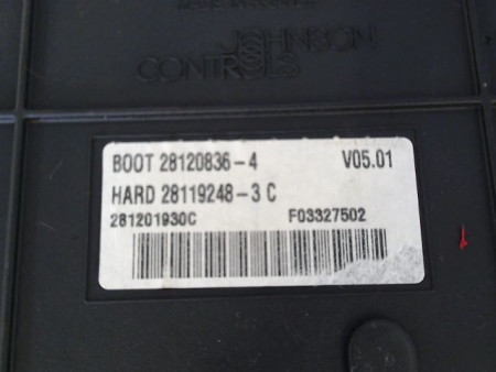 BOITIER GESTION HABITACLE CITROEN C4
