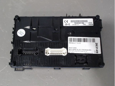 BOITIER GESTION HABITACLE RENAULT CLIO