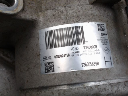 COMPRESSEUR AIR CONDITIONNE DACIA SANDERO