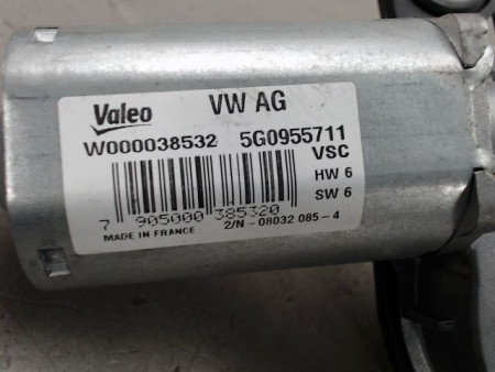 MECANISME ESSUIE-GLACE ARRIERE VOLKSWAGEN GOLF
