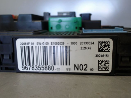 BOITIER GESTION HABITACLE PEUGEOT 208 12-15