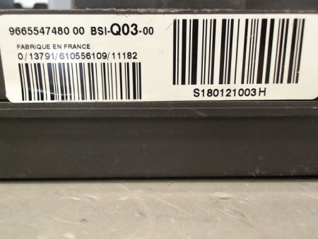 BOITIER GESTION HABITACLE CITROEN C4 II 10-15