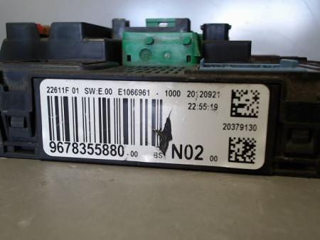 BOITIER GESTION HABITACLE PEUGEOT 208 12-15