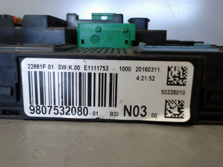 BOITIER GESTION HABITACLE PEUGEOT 208 PH2 2015-
