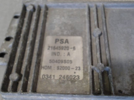 CALCULATEUR MOTEUR PEUGEOT 206 98-09