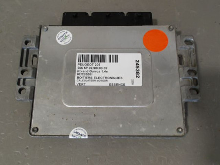 CALCULATEUR MOTEUR PEUGEOT 206 98-09