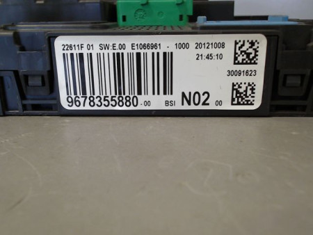 BOITIER GESTION HABITACLE PEUGEOT 208 12-15