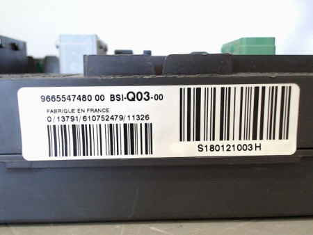 BOITIER GESTION HABITACLE CITROEN C4 II 10-15