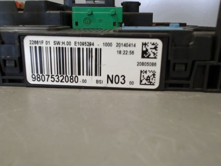 BOITIER GESTION HABITACLE PEUGEOT 208 12-15