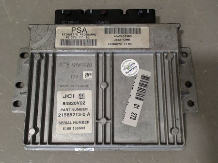 CALCULATEUR MOTEUR PEUGEOT 1007