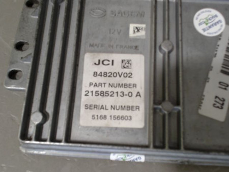CALCULATEUR MOTEUR PEUGEOT 1007