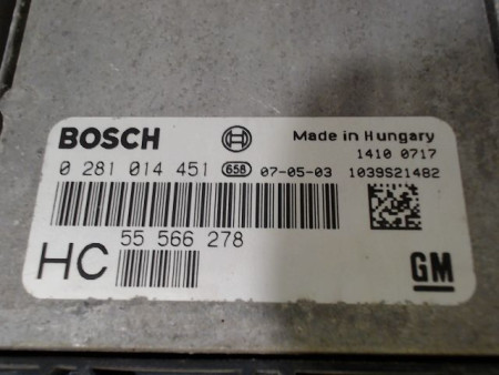 CALCULATEUR MOTEUR OPEL ASTRA