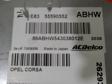 CALCULATEUR MOTEUR OPEL CORSA