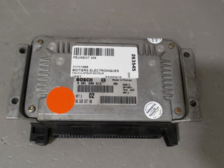 CALCULATEUR MOTEUR PEUGEOT 206